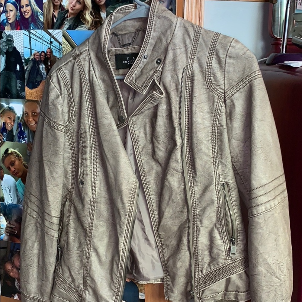 leather jacket